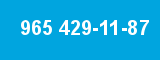 965 429-11-87